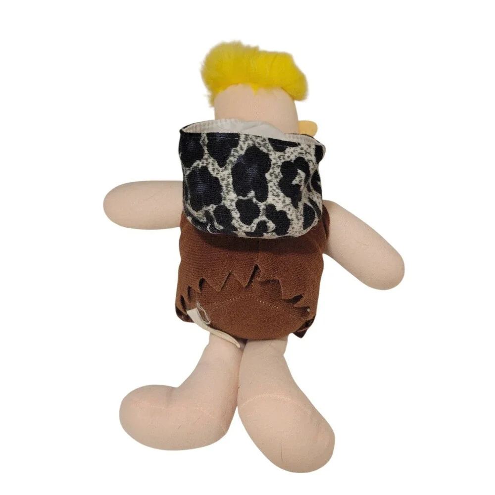 Vintage Hanna Barbera Barney Rubble Plush Made In Korea The Flintstones EUC